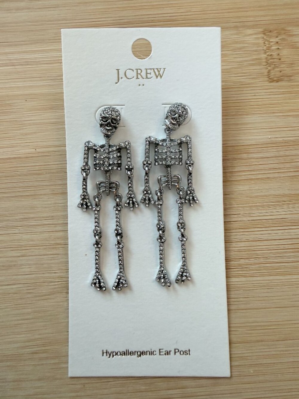 Skeleton statement earrings - Picture 2 of 6